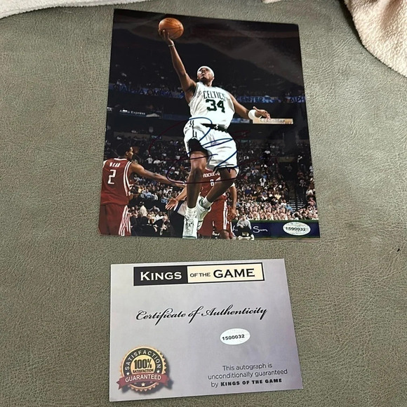 Boston Celtics 2008, NBA champions signed  Paul Pearce photo - Picture 1 of 1